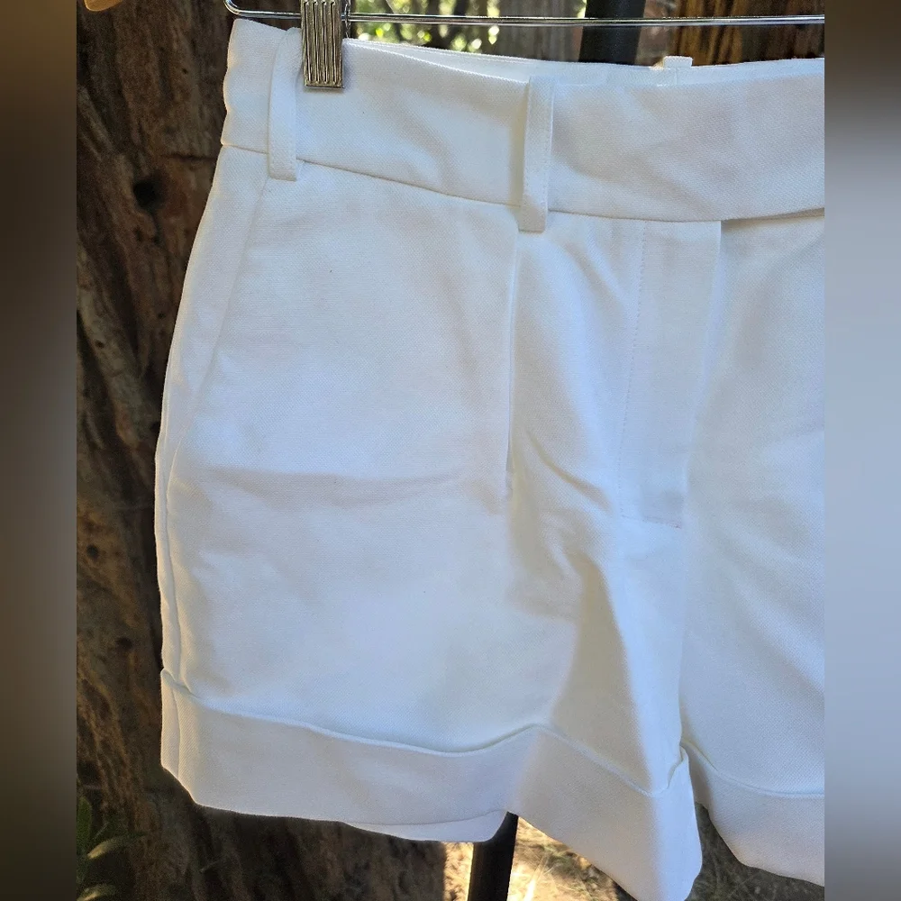 Alexandre Vauthier Womens‎ White Shorts Size 38